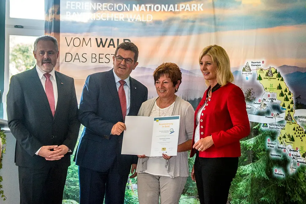 Auszeichnung Übergabe